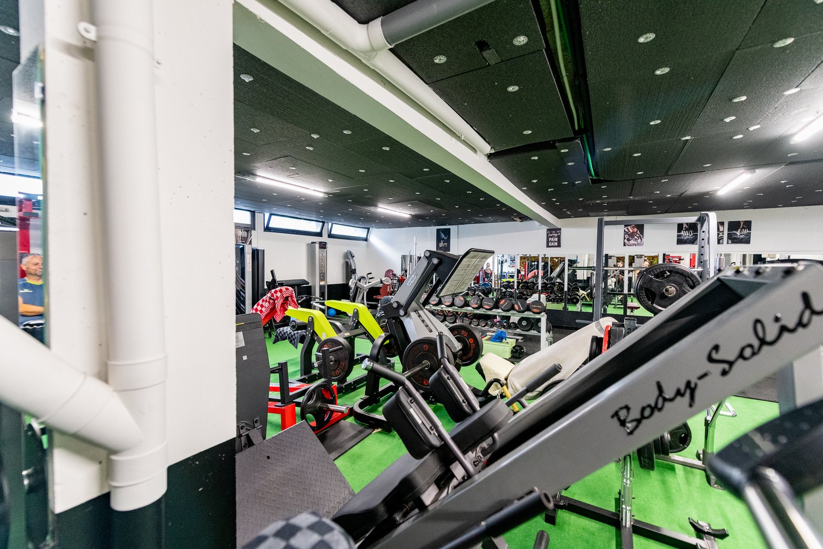 Photo de la salle de musculation